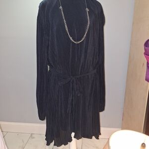 Abercrombie & Fitch Dark Blue Long Sleeve Dress